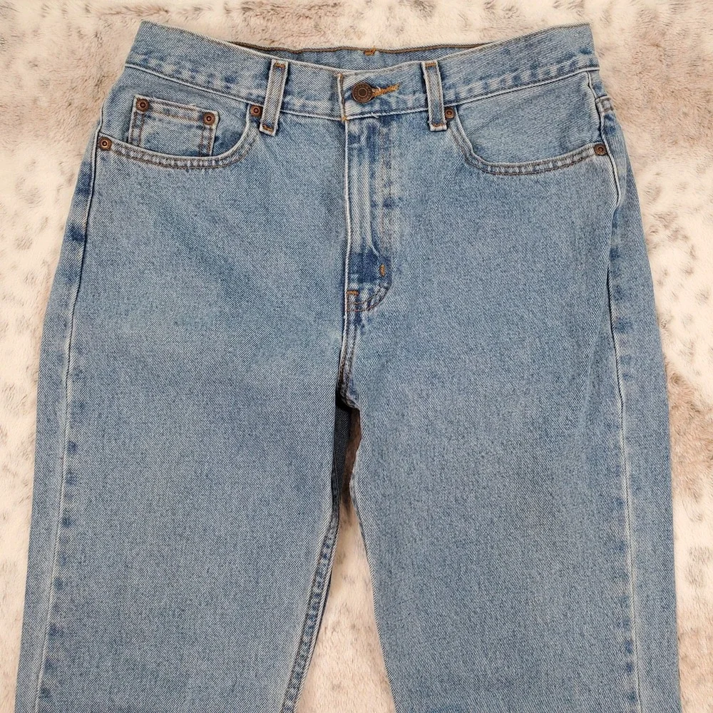 Vintage Faded Glory Mens Jeans Regular Fit Straight 30x30 Workwear Medium‎ Wash